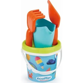 Dětský míč Kyblíček Prázdniny s konvičkou a přísl., 12 cm