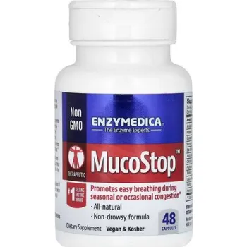 Přírodní produkt Enzymedica MucoStop - 48 kapslí - DMS 3/26