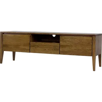 Televizní stolek RV335 dřevěný televizní stolek z dubu Drewmax (Kvalitní nábytek z dubového masivu)