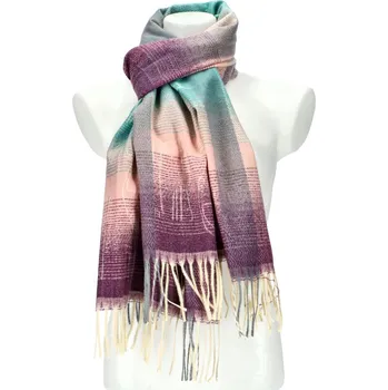 Šála Dámská barevná teplá dlouhá zimní šála 201x62 cm motiv M1