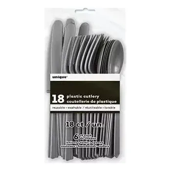 Příbor Příbory stříbrné 18ks