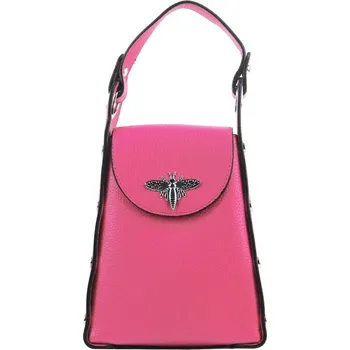 Kabelka Minimalistická dámská kabelka crossbody / do ruky růžová