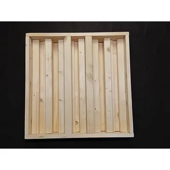 akustický panel Difuzor - podélné hranoly (Akustický difuzor 60x60x12cm)