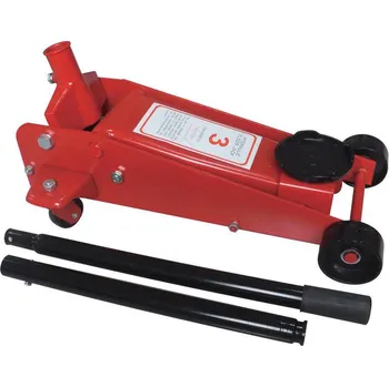 Hever Pojízdný hydraulický zvedák 3 t, 130-485 mm, dvojitá pumpa - T830021Q