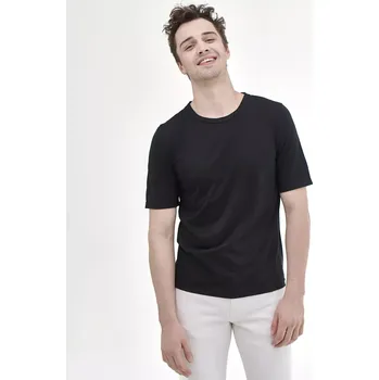 Pánské tričko Pánské tričko Merino Basic 140 Černá M