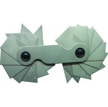 Šablona pro měření úhlů 1°- 45° , 20 listů , KMITEX KCZ-1128