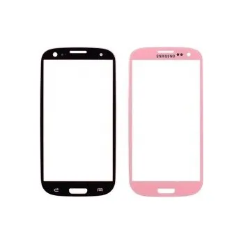 Samsung Galaxy S3 i9300 - Růžová dotyková vrstva, dotykové sklo, dotyková deska - OEM