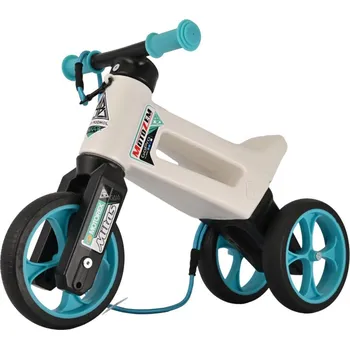 Odrážedlo Odrážedlo FUNNY WHEELS Rider SuperSport 2v1 DAKAR Podmol s popruhem a tichými koly