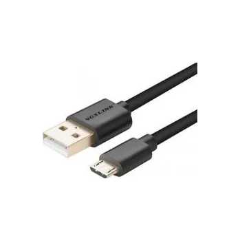 Datový kabel Voxlink datový a napájecí kabel micro USB 1m - černý - Voxlink datový a napájecí kabel micro USB 1m - černý