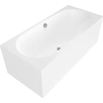 Astra BR Monolith obdélníková vana 160x70x60 cm, bílá 32611MR