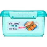 Sistema Dělený svačinový box Lunch Plus 1,2 l, mátová