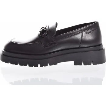 Dámské mokasíny Dámská kožené mokasíny značky TEN POINTS TP 60475 101 Velikost: 41, barva: 101 black