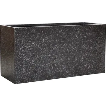 Květináč Baq Terrazzo Rectangle Black V 30 cm / D 60 cm