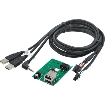 Bluetooth vysílač 2x USB+JACK konektor Subaru Outback (15->)