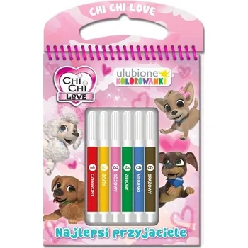 První čtění Chi Chi Love Ulubione kolorowanki Najlepsi przyjaciele