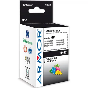 Cartridge HP CC656AE - 901 kompatibilní barevná Armor