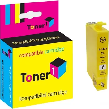 Cartridge Epson T347440 - C13T347440 kompatibilní žlutá Toner1