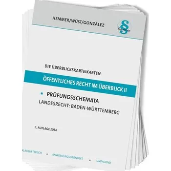 Die Überblickskarteikarten Öffentliches Recht im Überblick II - Barrera González, Simón