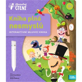 ALBI Kouzelné čtení Kniha interaktivní Kniha plná nesmyslů | 379929