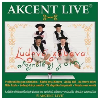 DVD film Akcent live: Ľudová zábava - Akcent Live