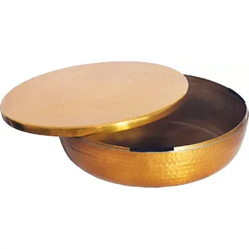 Mísa s víčkem ORIENT 40 CM zlatá