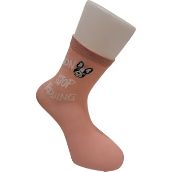 Dámské ponožky Aura Via Dámské Veselé ponožky Buldoček 35-38