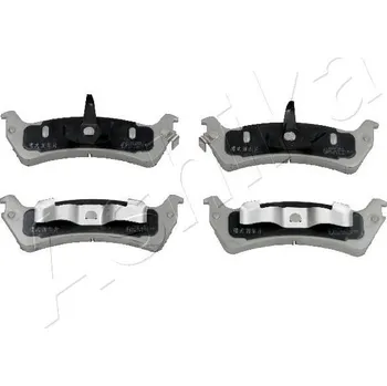 Brzdová destička Sada brzdových destiček, kotoučová brzda ASHIKA 51-09-998