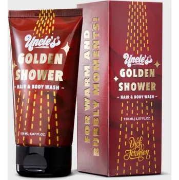 Sprchový gel Dick Johnson Uncle's Golden Shower Hair & Body Wash sprchový gel na tělo a vlasy 150 ml