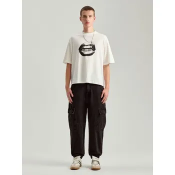 Pánská móda Kalhoty joggers - M - House - černá - 506DP-99J