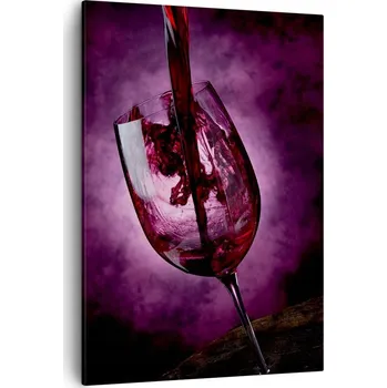 Obraz Obraz na plátně do obýváku, ložnice 50x70 sklenice obrazy na zeď canvas