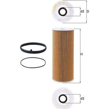 Olejový filtr Olejový filtr MAHLE OX 381D