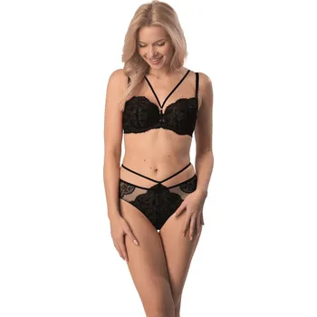 Podprsenka Push-up podprsenka Mefemi Rosalia BP 21 černá 75D