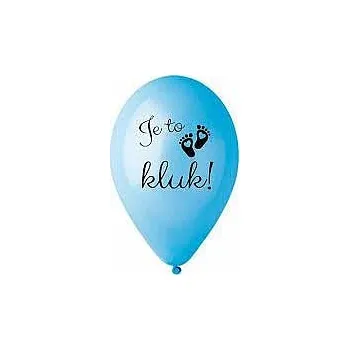 Balónek Latexový kulatý balonek Je to KLUK - 30 cm