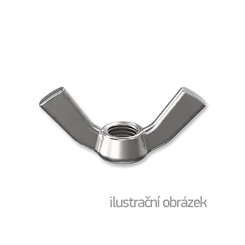 Matice Matice křídlová M5 ZB DIN 315