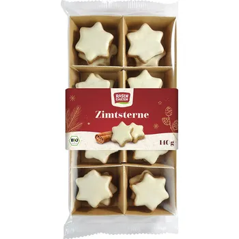 Rosengarten Hvězdičky mandlové/skořicové BIO 140 g