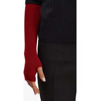 Rukavice Dámské návleky na ruce Vínová Univerzální