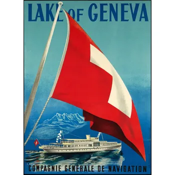 Obraz Plakát Cestovní Vintage Bez rámu 50 x 70 cm