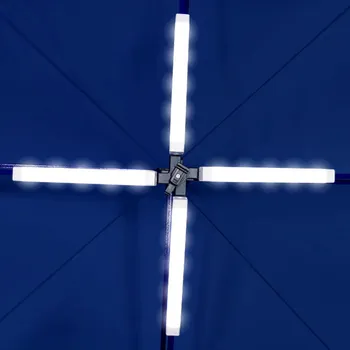 Stan Světlo do stanu 4 LED světla s vestavěnými POWERBANK bateriemi (6000 mAh).