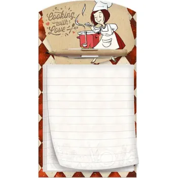 Tiskopis Magnetický trhací zápisník s tužkou - Kuchařka - 1132-0404