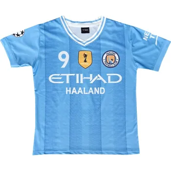 Fotbal Numberoplus Dětské fotbalové tričko -Manchester City Haaland Velikost: 14 let ( vel.158)