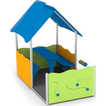 Dětské hřiště Playground System Dětský domeček z nerezu Altánek - 12082