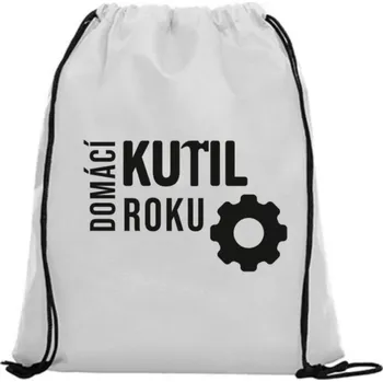 Sportovní vak Vak na záda - Domácí kutil roku Černá