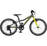 Dětské kolo Author Record 20" šedá/limeta/červená 2025