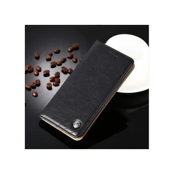 Pouzdro na mobilní telefon Huawei P9 - černé PU kožené pouzdro