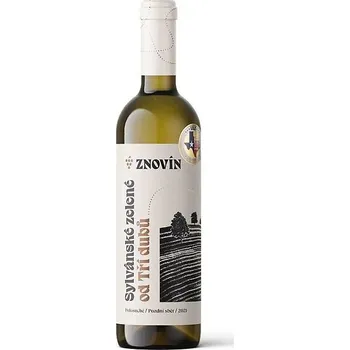 Znovín Znojmo SYLVÁNSKÉ ZELENÉ 2021 pozdní sběr 0,75 l