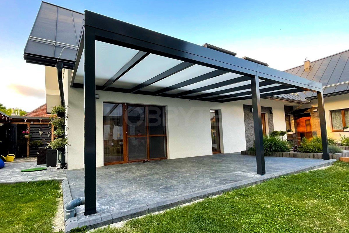 Typizovaná hliníková pergola HOBBY 6x4m - akce