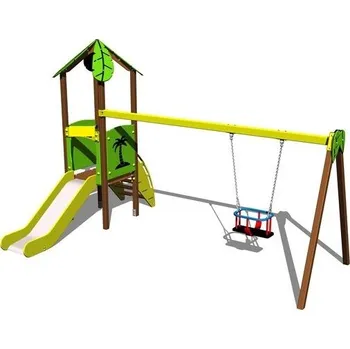 Dětské hřiště Playground System DĚTSKÉ HŘIŠTĚ Happy ape 156 - pro děti od 1 roku