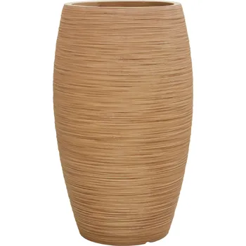 Květináč Baq Dune Emperor Brown Beige Ø 37 cm / V 60 cm