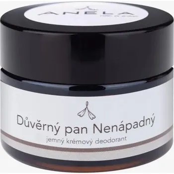 Anela Jemný krémový deodorant Důvěrný pan Nenápadný 30 ml