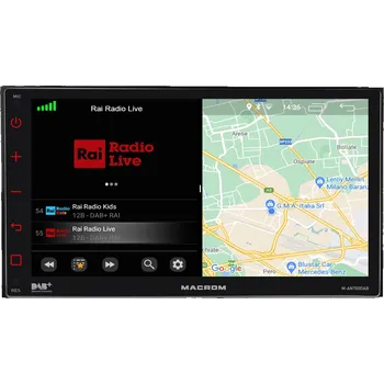 Autorádio MACROM M-AN700DAB